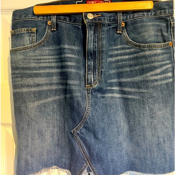 Lucky Brand Jean Skirt (never worn) - Picture 1 of 2